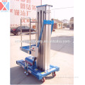 9 meter Single mast Mobile portable single person aluminum lift